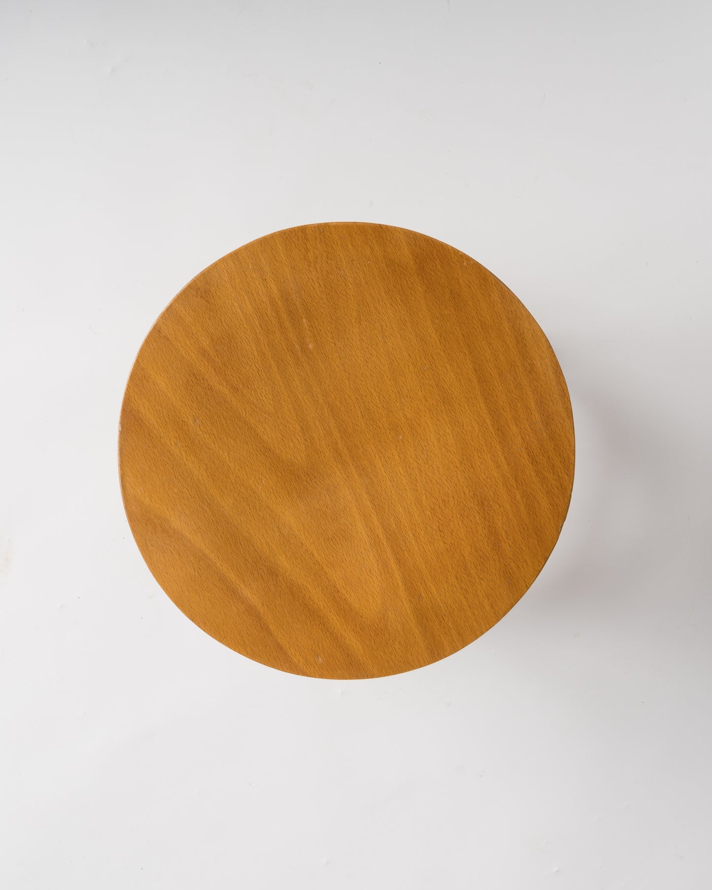 Four legged and copper plated steel ring stool by Stella manufacture France 1950's