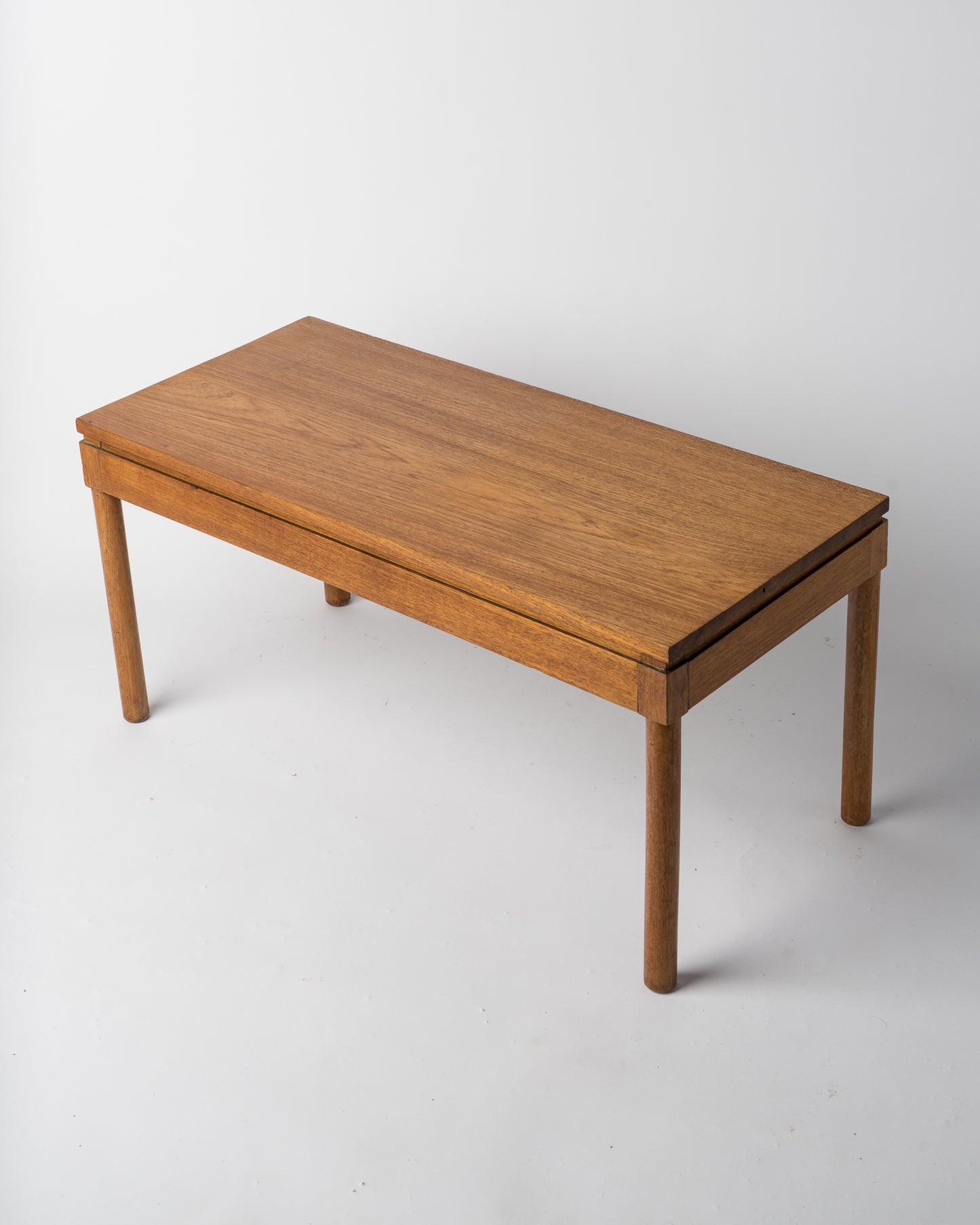 Elm Minimalist Coffee Table by Pierre Gautier Delaye - France 1960's