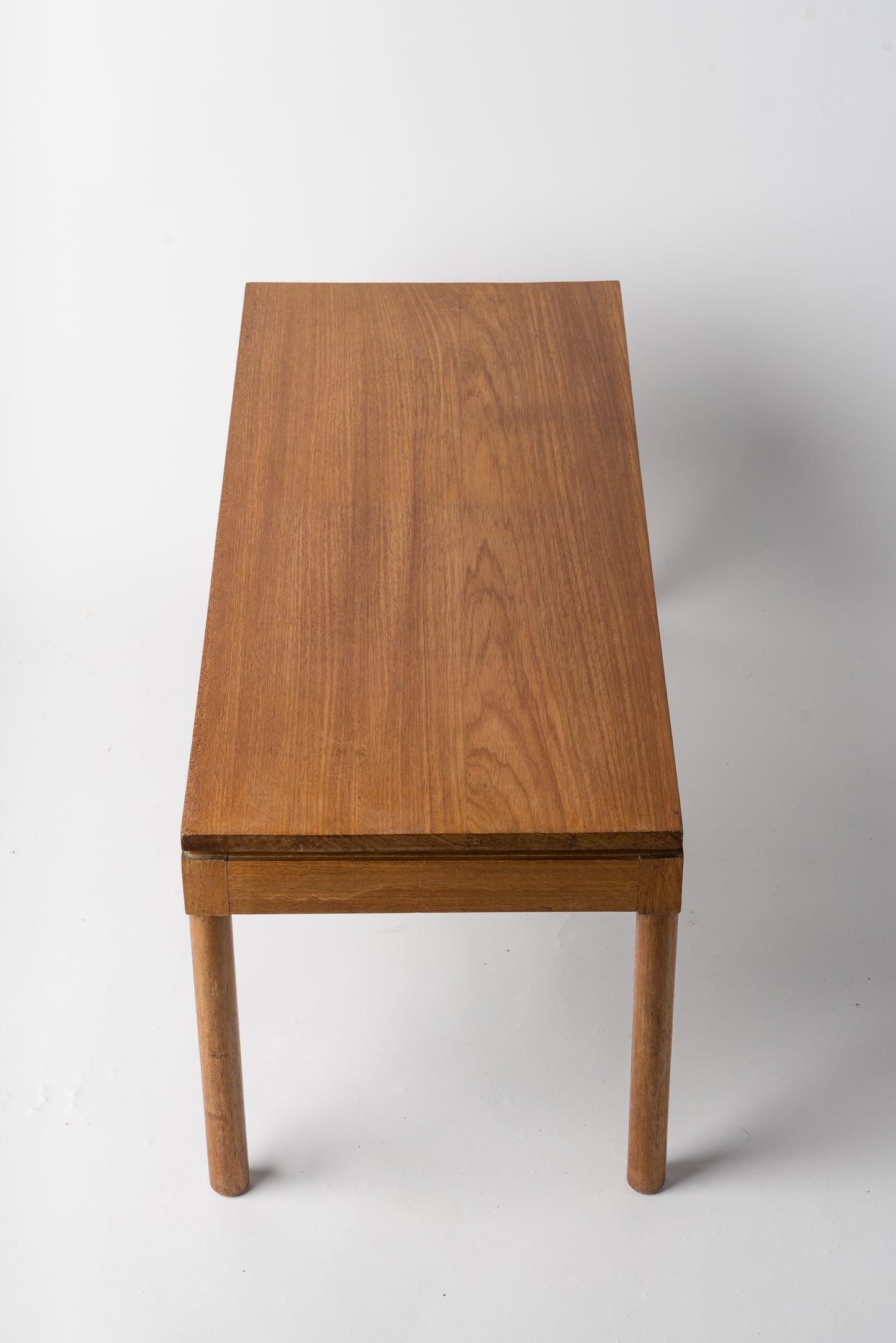 Elm Minimalist Coffee Table by Pierre Gautier Delaye - France 1960's