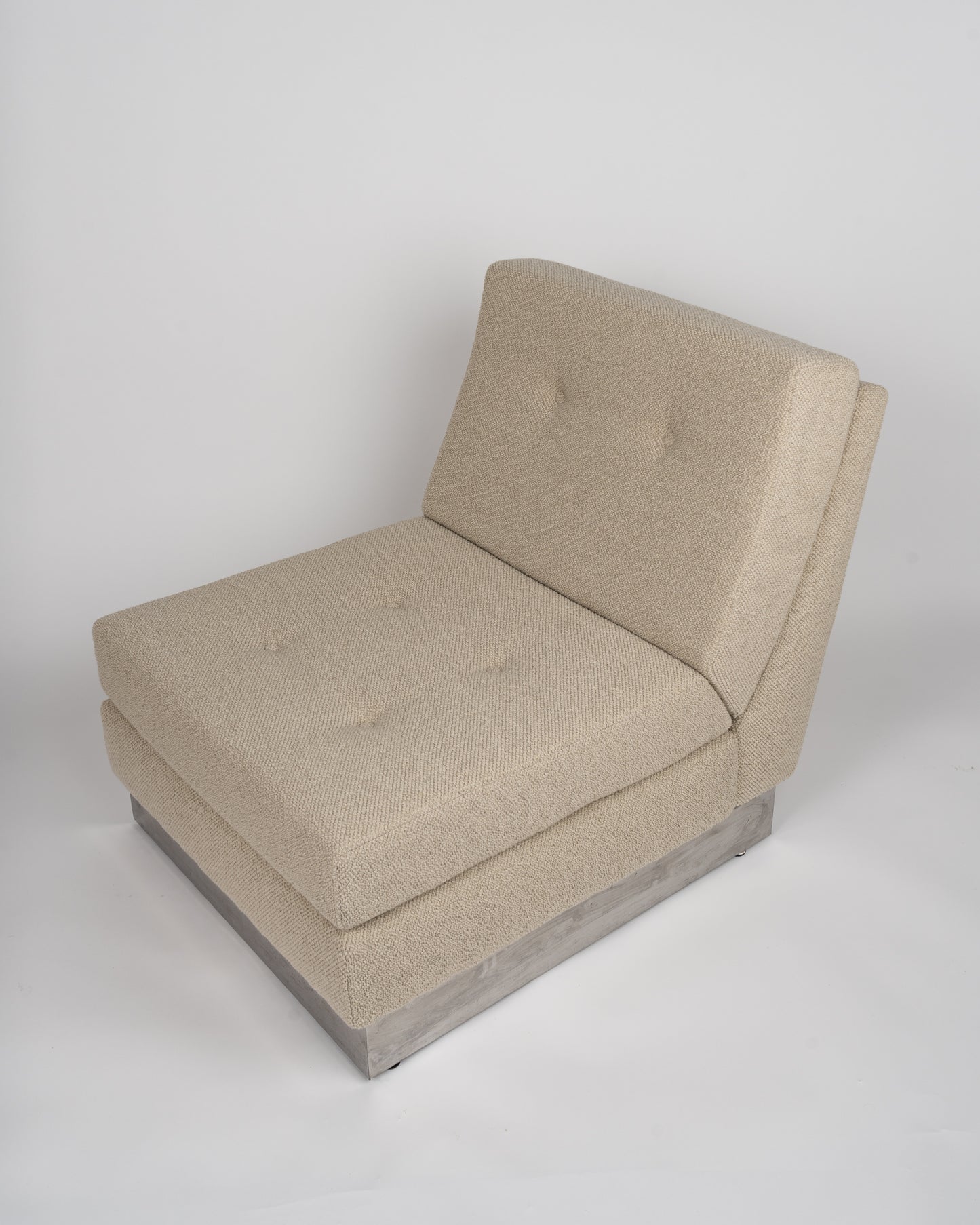 "California" Lounge Chair & Ottoman by Jaccques Charpentier - France 1970's