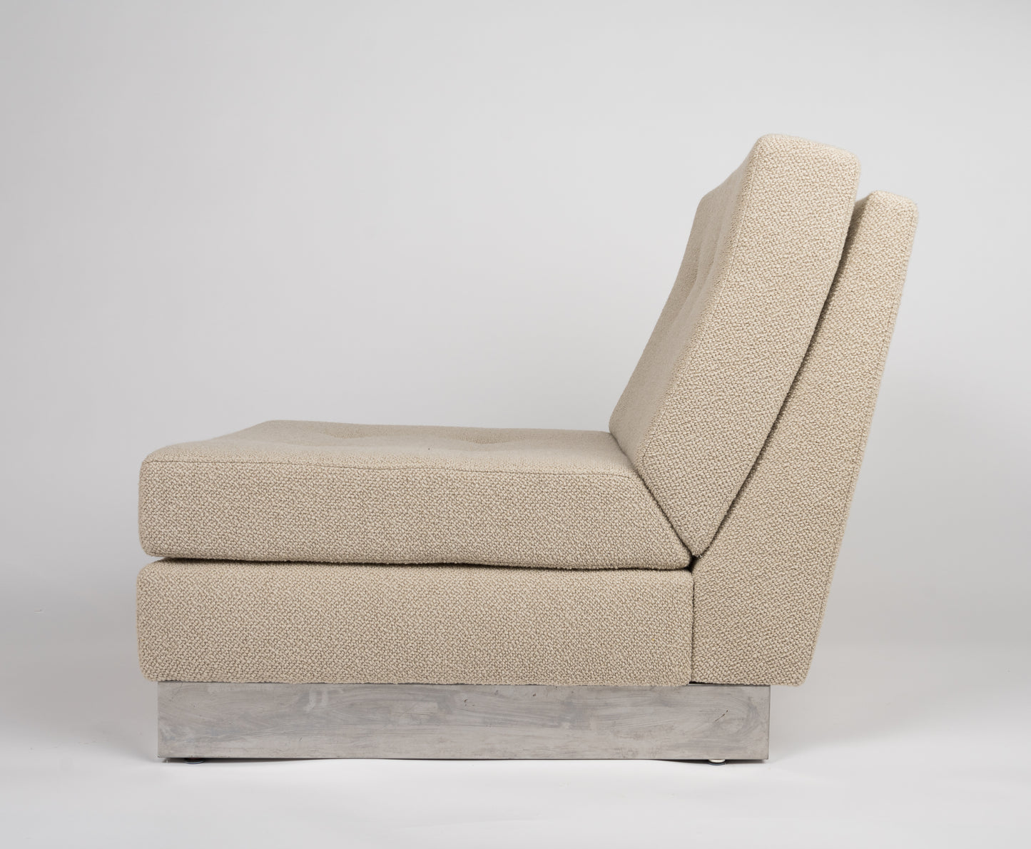 "California" Lounge Chair & Ottoman by Jaccques Charpentier - France 1970's